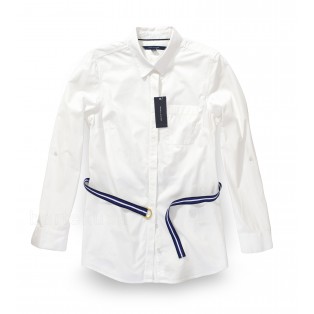 TOMMY HILFIGER BIALA KOSZULA DAMSKA - BLUZKA
